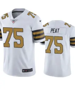 Andrus Peat New Orleans Saints Nike Color Rush Limited Jersey - White