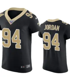 Cameron Jordan New Orleans Saints Nike 100th Season Vapor Elite Jersey - Black