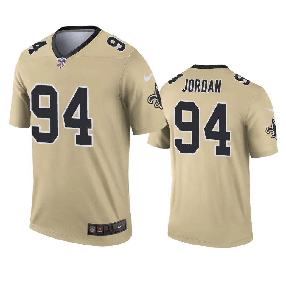 Cameron Jordan New Orleans Saints Nike Inverted Legend Jersey - Tan