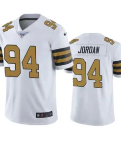 Cameron Jordan New Orleans Saints Nike 100th Season Color Rush Jersey - White