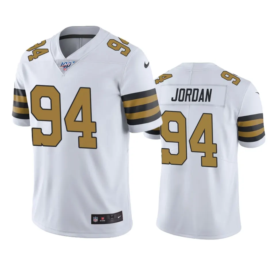 Cameron Jordan New Orleans Saints Nike 100th Season Color Rush Jersey - White