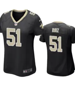 Cesar Ruiz New Orleans Saints Nike Women's 2020 NFL Draft Game Jersey - Black