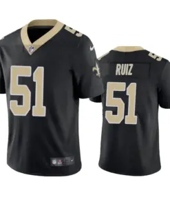 Cesar Ruiz New Orleans Saints Nike 2020 NFL Draft Vapor Limited Jersey - Black
