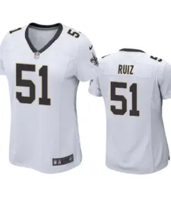 Cesar Ruiz New Orleans Saints Nike Women's 2020 NFL Draft Game Jersey - White
