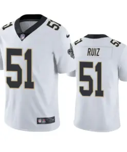 Cesar Ruiz New Orleans Saints Nike 2020 NFL Draft Vapor Limited Jersey - White
