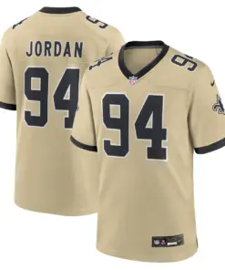 Cameron Jordan New Orleans Saints Nike Alternate Game Jersey - Gold - Cameron Jordan Mens - Tan