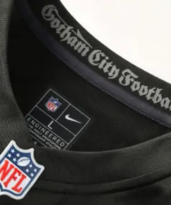 Breece Hall New York Jets Nike Rivalries Collection Game Jersey - Black - Breece Hall Mens - Anthracite - Image 4