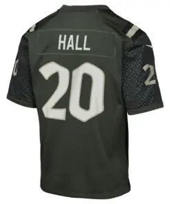 Breece Hall New York Jets Nike Youth Rivalries Collection Game Jersey - Black - Breece Hall - Black - Image 3