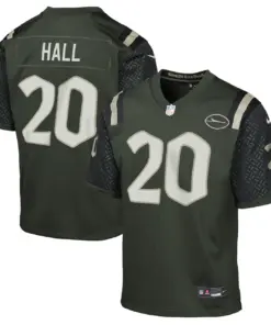Breece Hall New York Jets Nike Youth Rivalries Collection Game Jersey - Black - Breece Hall - Black