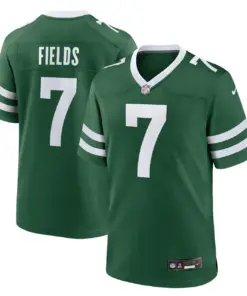 Justin Fields New York Jets Nike Home Game Jersey - Legacy Green - Justin Fields Mens - Kelly Green