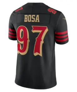 Nick Bosa San Francisco 49ers Nike 2025 Rivalries Collection Limited Jersey - Black - Image 3