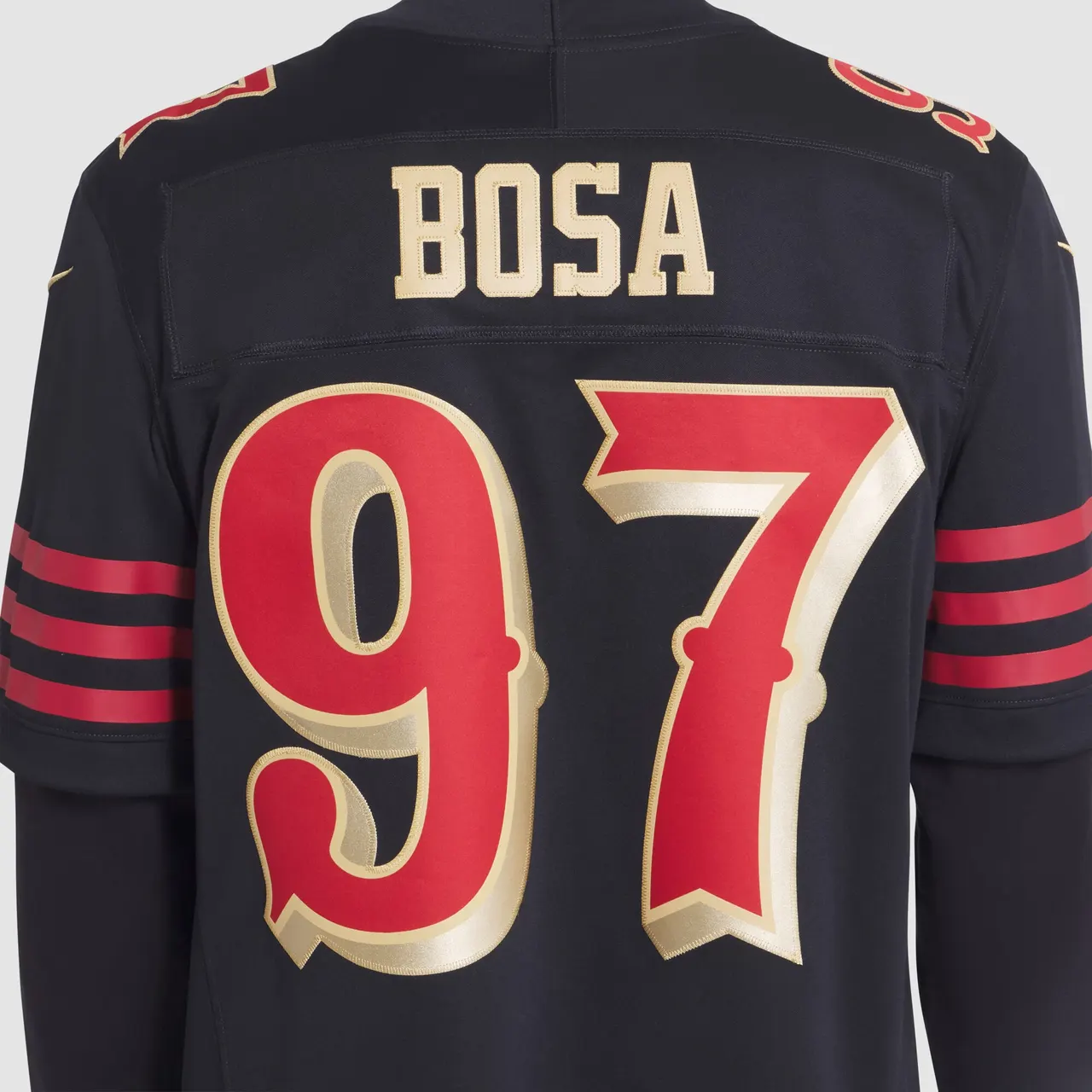 Nick Bosa San Francisco 49ers Nike 2025 Rivalries Collection Limited Jersey - Black - Image 7