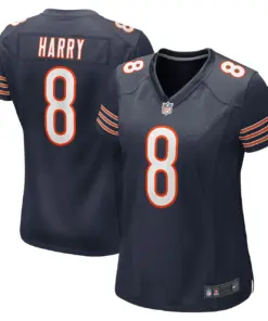 Alternative view of N'Keal Harry Chicago Bears Nike Women's Game Player Jersey - Navy