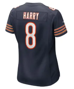 N'Keal Harry Chicago Bears Nike Women's Game Player Jersey - Navy - Image 4