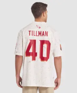 Pat Tillman Arizona Cardinals Nike 2025 Rivalries Collection Retired Player Game Jersey - Natural - Image 5