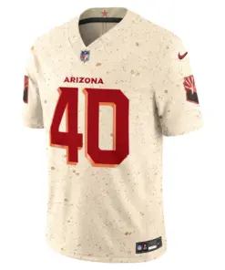 Alternative view of Pat Tillman Arizona Cardinals Nike 2025 Rivalries Collection Retired Player Limited Jersey - Natural