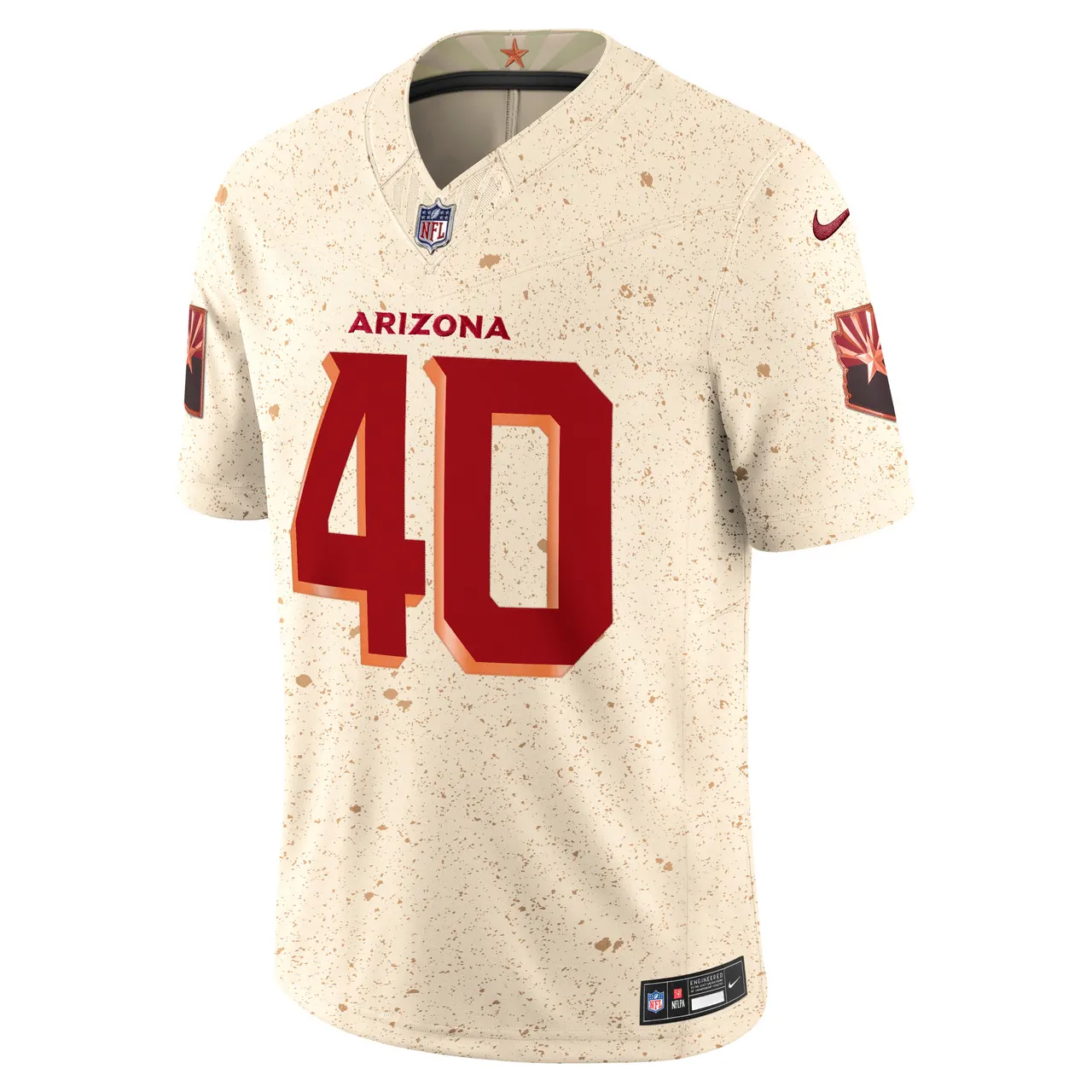 Pat Tillman Arizona Cardinals Nike 2025 Rivalries Collection Retired Player Limited Jersey - Natural - Image 2