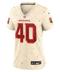 Alternative view of Pat Tillman Arizona Cardinals Nike Women's 2025 Rivalries Collection Retired Player Game Jersey - Natural