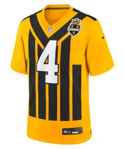 Alternative view of DK Metcalf Pittsburgh Steelers Nike Alternate Game Jersey - Gold - DK Metcalf Mens - Gold