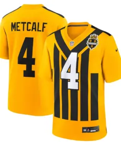 DK Metcalf Pittsburgh Steelers Nike Alternate Game Jersey - Gold - DK Metcalf Mens - Gold