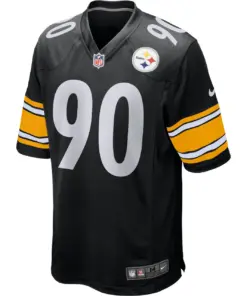 T.J. Watt Pittsburgh Steelers Nike Home Game Jersey - Black