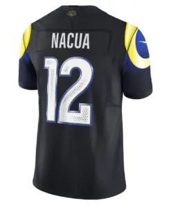 Puka Nacua Los Angeles Rams Nike 2025 Rivalries Collection Limited Jersey - Midnight Blue - Image 3