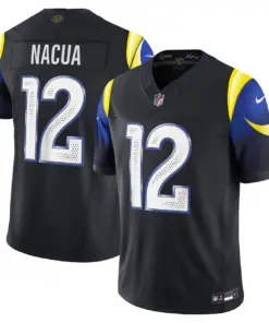Puka Nacua Los Angeles Rams Nike 2025 Rivalries Collection Limited Jersey - Midnight Blue