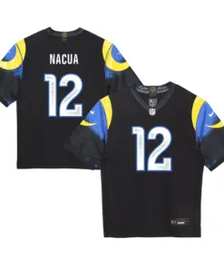 Puka Nacua Los Angeles Rams Nike Toddler 2025 Rivalries Collection Game Jersey - Midnight Blue