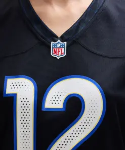 Puka Nacua Los Angeles Rams Nike Women's 2025 Rivalries Collection Game Jersey - Midnight Blue - Image 7