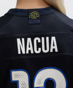 Puka Nacua Los Angeles Rams Nike Women's 2025 Rivalries Collection Game Jersey - Midnight Blue - Image 8