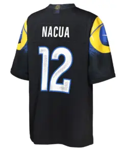 Puka Nacua Los Angeles Rams Nike Youth 2025 Rivalries Collection Game Jersey - Midnight Blue - Image 3