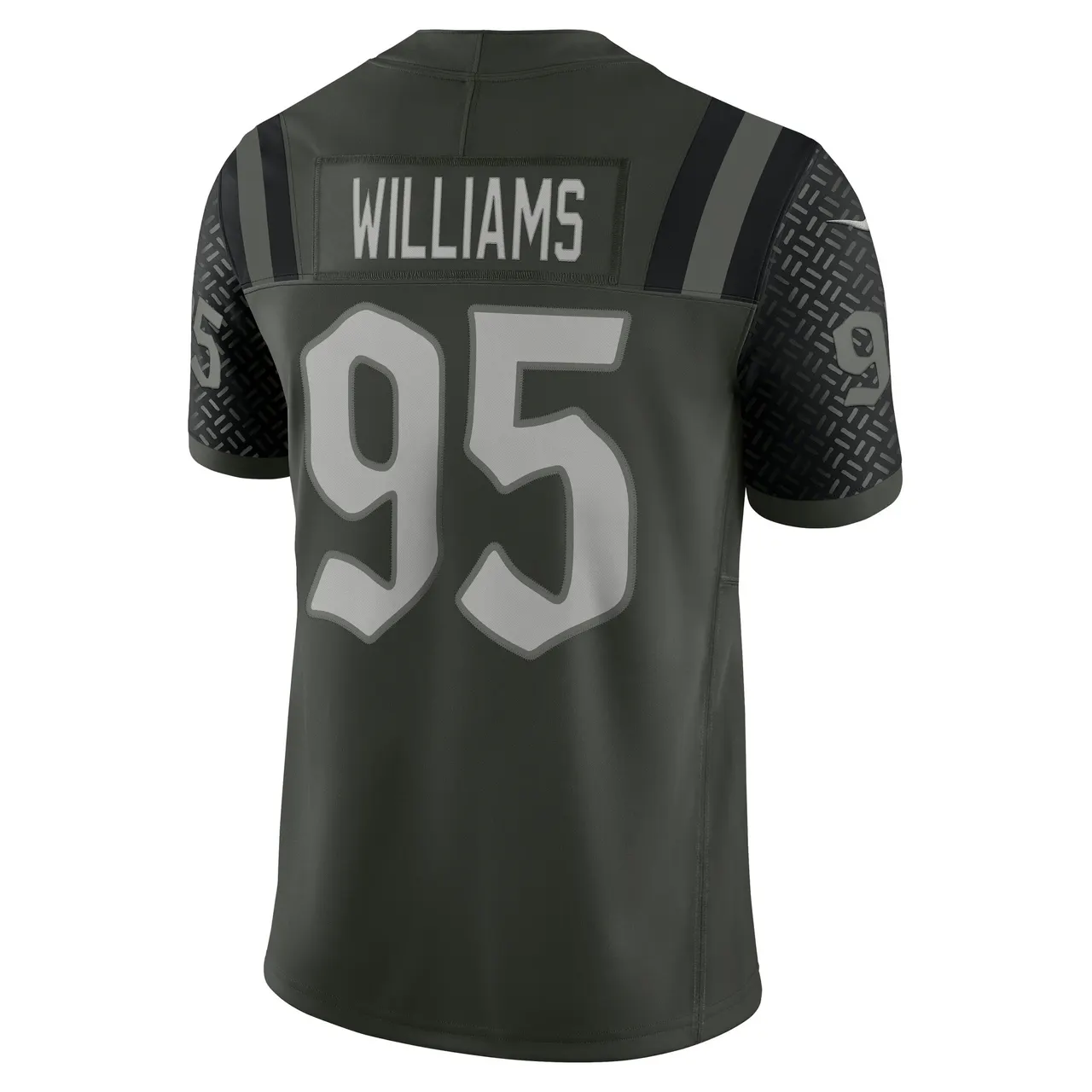 Quinnen Williams New York Jets Nike 2025 Rivalries Collection Limited Jersey - Gotham Green - Image 3