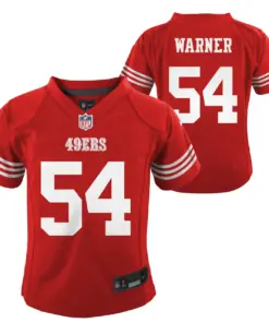 Fred Warner San Francisco 49ers Nike Youth Home Game Jersey - Scarlet - Fred Warner Kids - Red