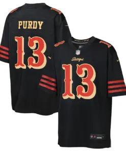 Brock Purdy San Francisco 49ers Nike Youth Rivalries Collection Game Jersey - Black - Brock Purdy - Black