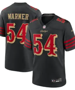 Fred Warner San Francisco 49ers Nike Rivalries Collection Game Jersey - Black - Fred Warner Mens - Anthracite