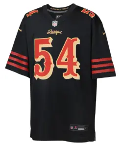 Alternative view of Fred Warner San Francisco 49ers Nike Youth Rivalries Collection Game Jersey - Black - Fred Warner - Black