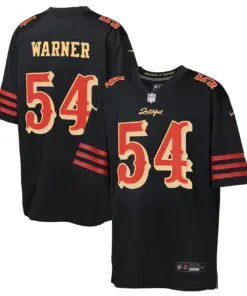 Fred Warner San Francisco 49ers Nike Youth Rivalries Collection Game Jersey - Black - Fred Warner - Black