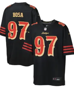 Nick Bosa San Francisco 49ers Nike Youth Rivalries Collection Game Jersey - Black - Nick Bosa - Black