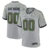 Seattle Seahawks Nike Rivalries Collection Custom Game Jersey Mens - Grey