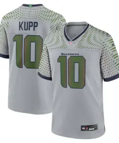 Cooper Kupp Seattle Seahawks Nike Rivalries Collection Game Jersey - Grey - Cooper Kupp Mens - Grey
