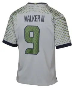 Kenneth Walker III Seattle Seahawks Nike Youth Rivalries Collection Game Jersey - Grey - - Grey - Image 3