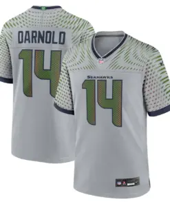Sam Darnold Seattle Seahawks Nike Rivalries Collection Game Jersey - Grey - Sam Darnold Mens - Grey