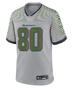 Steve Largent Seattle Seahawks Nike 2025 Rivalries Collection Retired Player Game Jersey - Wolf Gray - Image 2