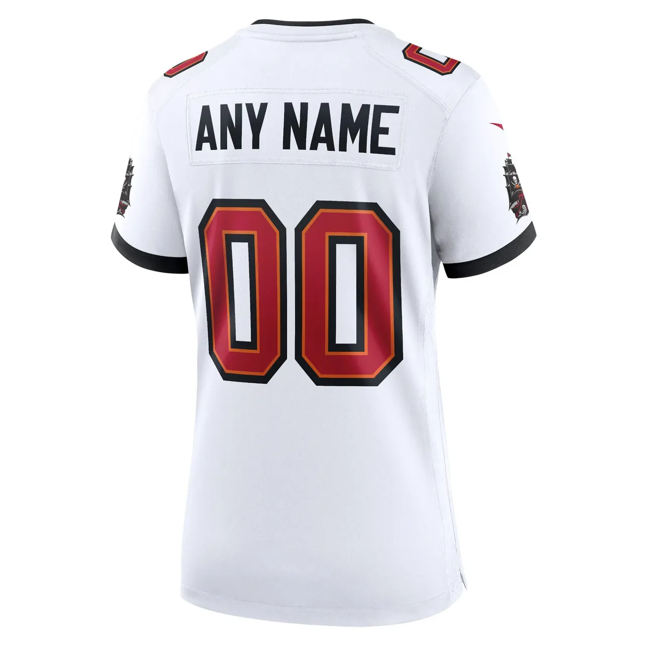 Games Road Tampa Bay Buccaneers Nike Women's Custom Jersey Womens - White - Image 2