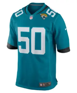 Alternative view of Trevis Gipson Jacksonville Jaguars Nike Team Game Jersey - Teal