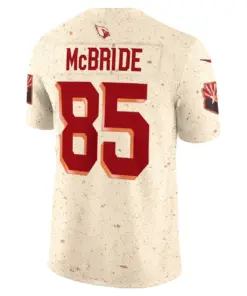 Trey McBride Arizona Cardinals Nike 2025 Rivalries Collection Limited Jersey - Natural - Image 3