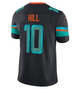 Tyreek Hill Miami Dolphins Nike 2025 Rivalries Collection Limited Jersey - Pitch Blue - Image 3
